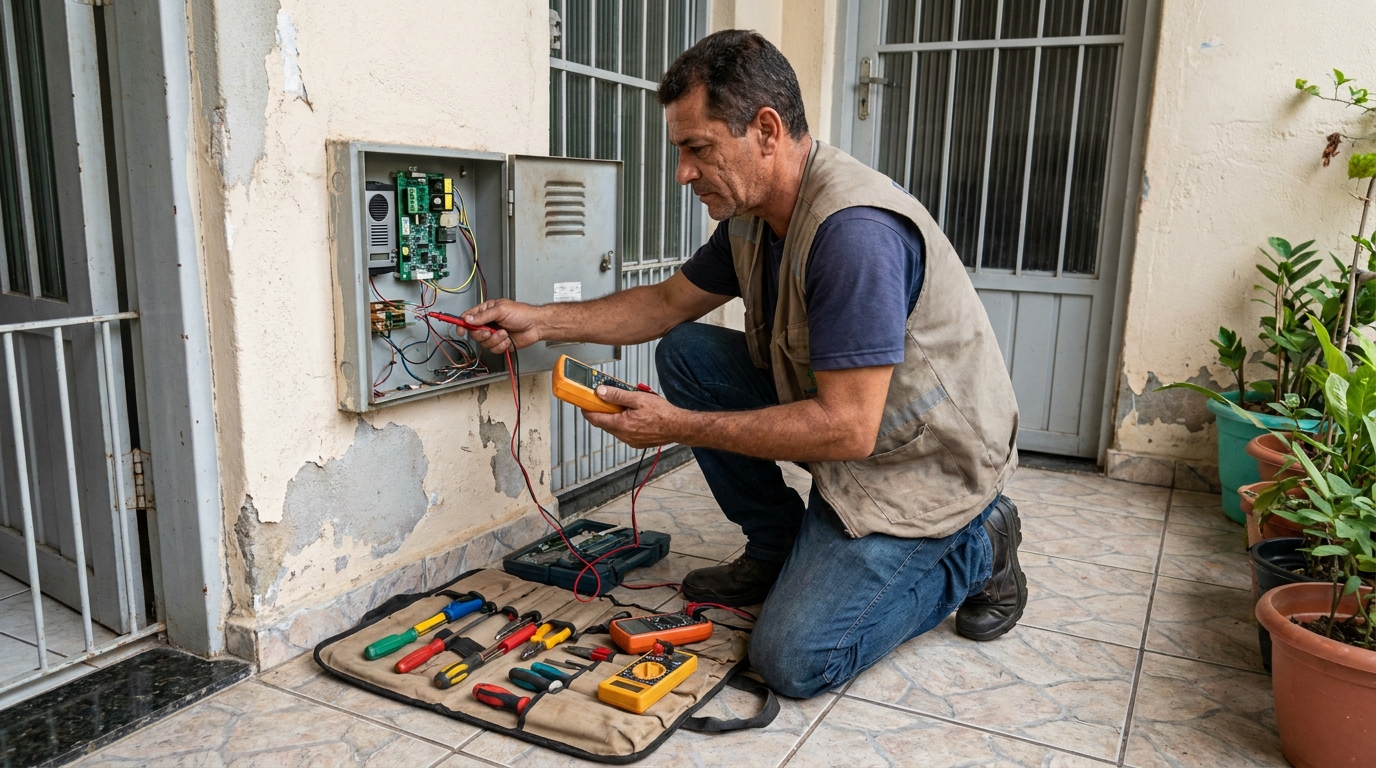 Conserto de interfone profissional em Presidente Prudente‑SP