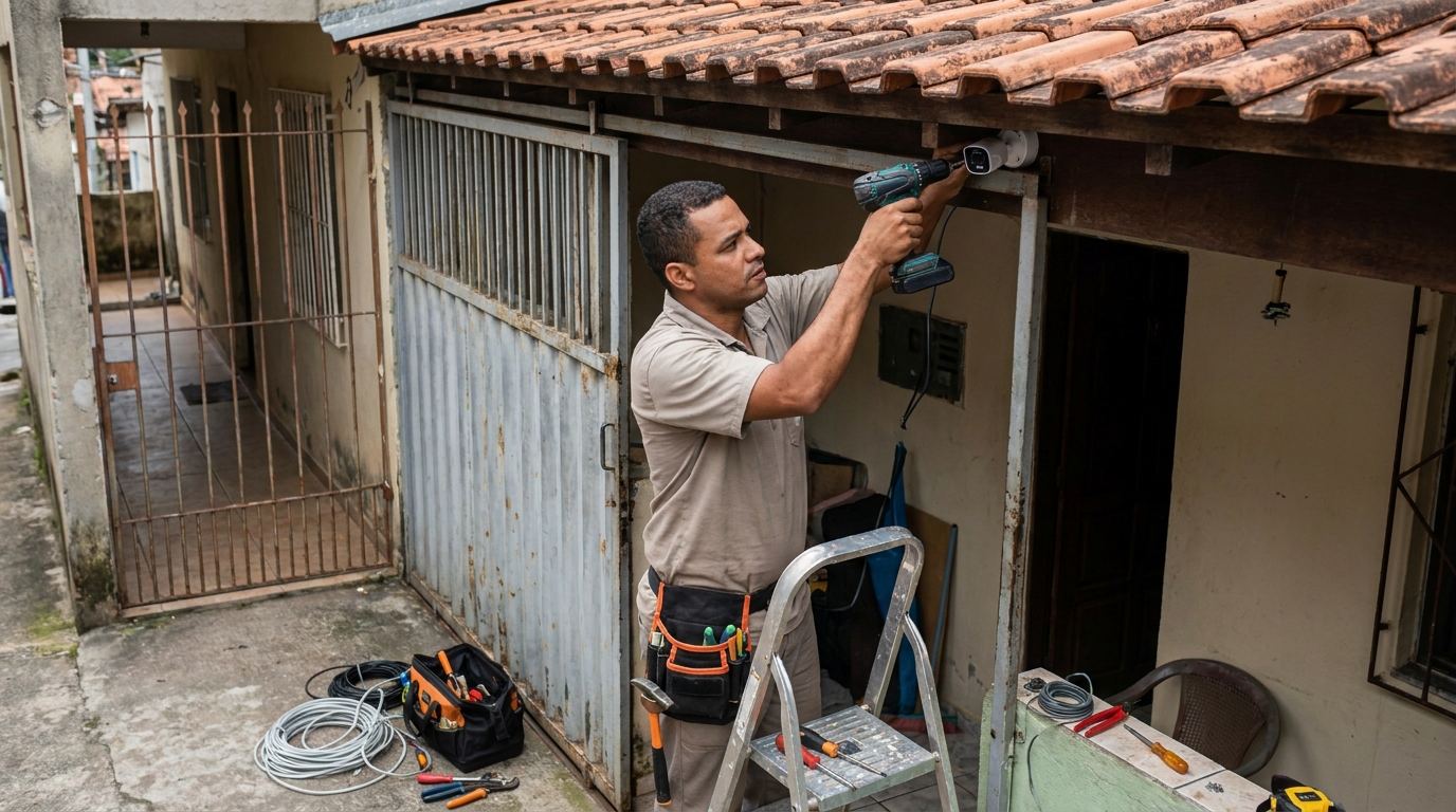 Instalacao de cameras de seguranca em Presidente Prudente‑SP