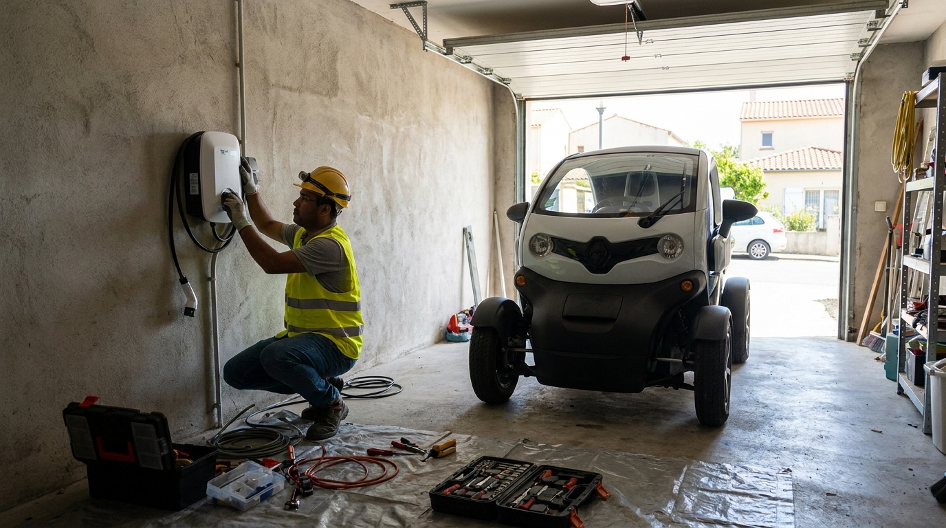 Instalacao de carregador de carro eletrico profissional em Presidente Prudente‑SP