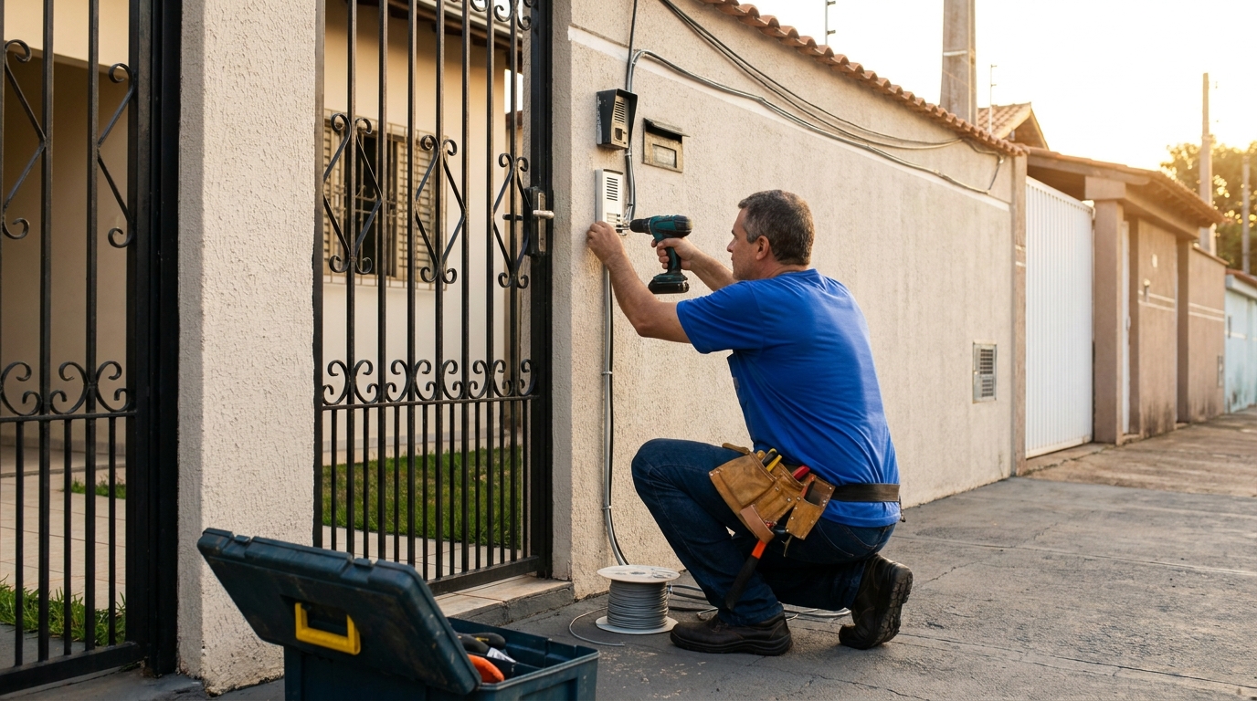 Instalacao de interfone em Presidente Prudente‑SP